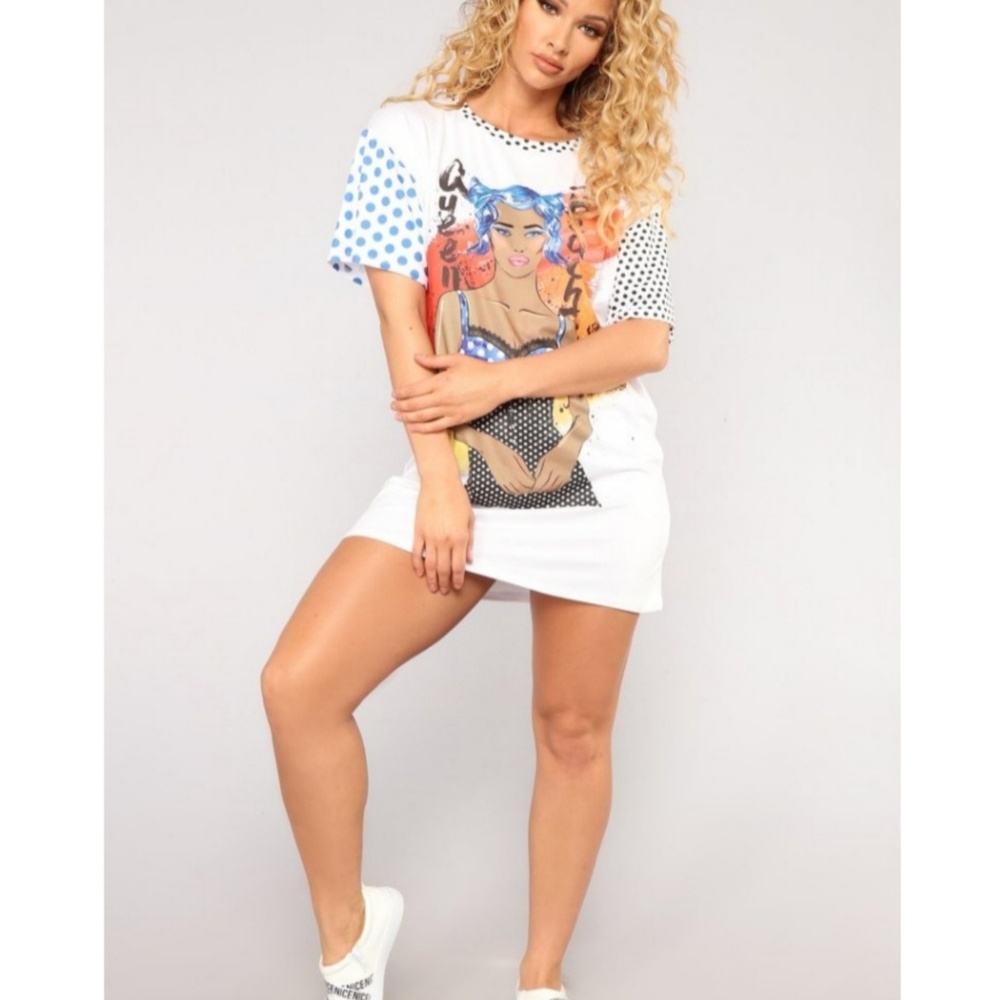 "Baby, Baby" Topia Shirt Dress